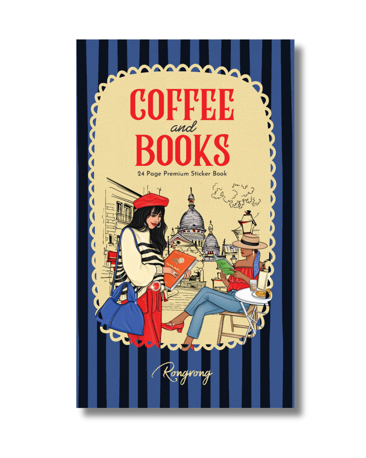 Sticker book cover titled &