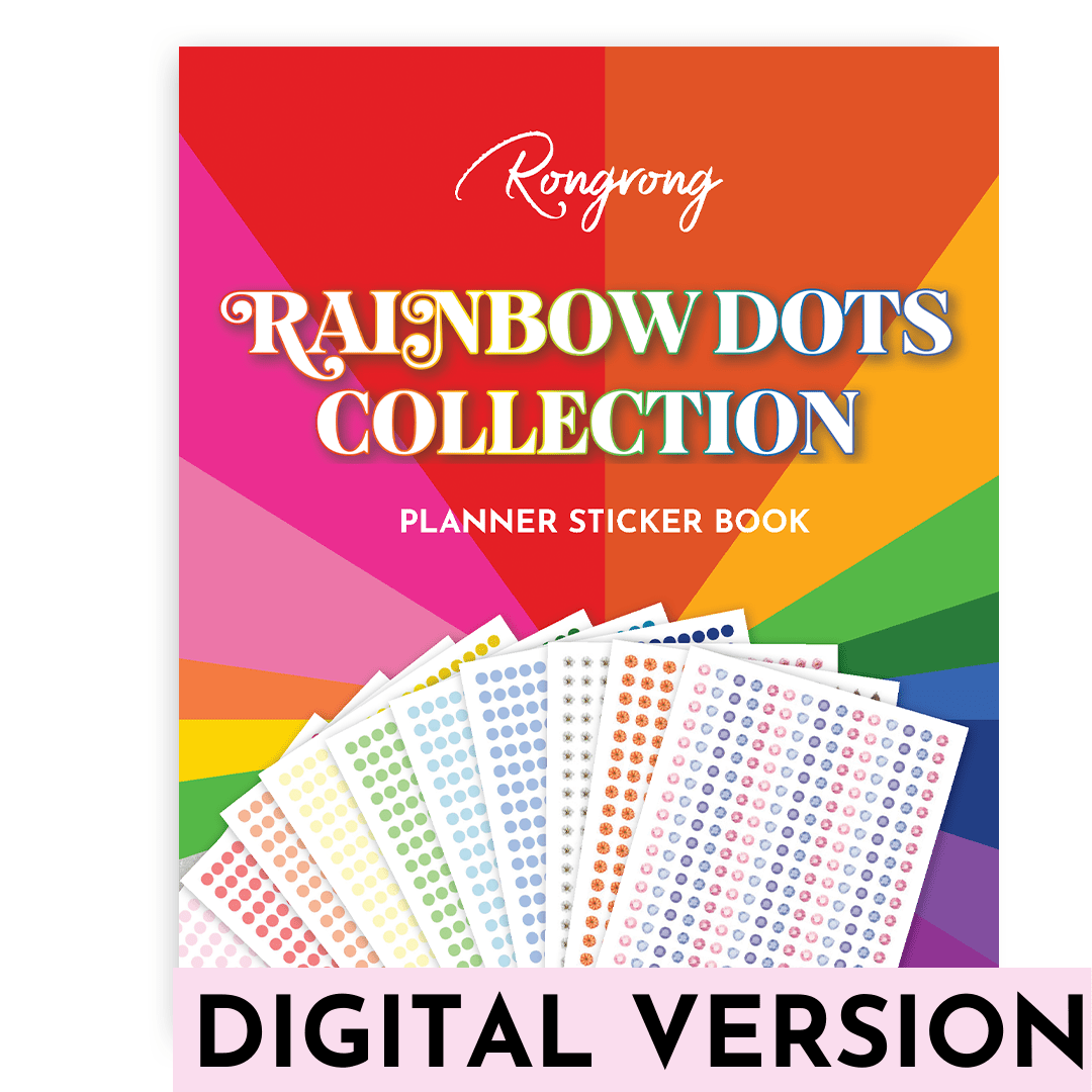 Rainbow Dots Digital Sticker Book