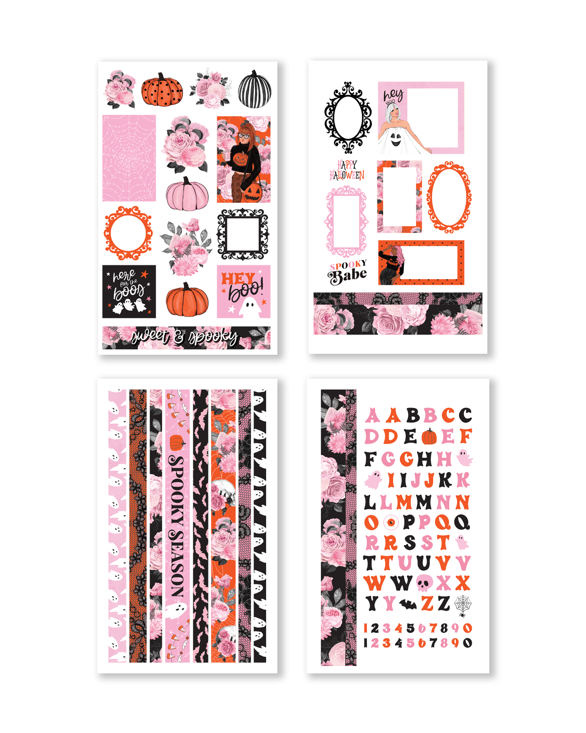 Shop Rongrong Hey Boo Digital Sticker Book for Halloween