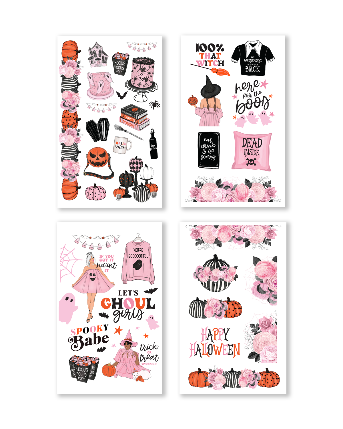 Shop Rongrong Hey Boo Digital Sticker Book for Halloween 2023