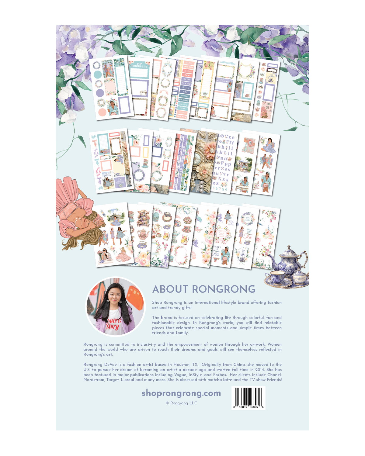Shop Rongrong Tea Time Digital Sticker Book