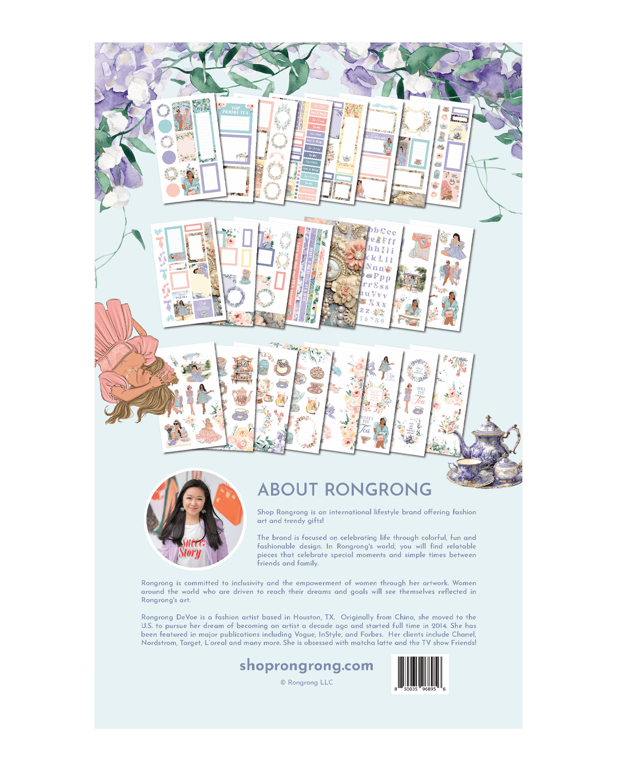 Shop Rongrong Tea Time Digital Sticker Book