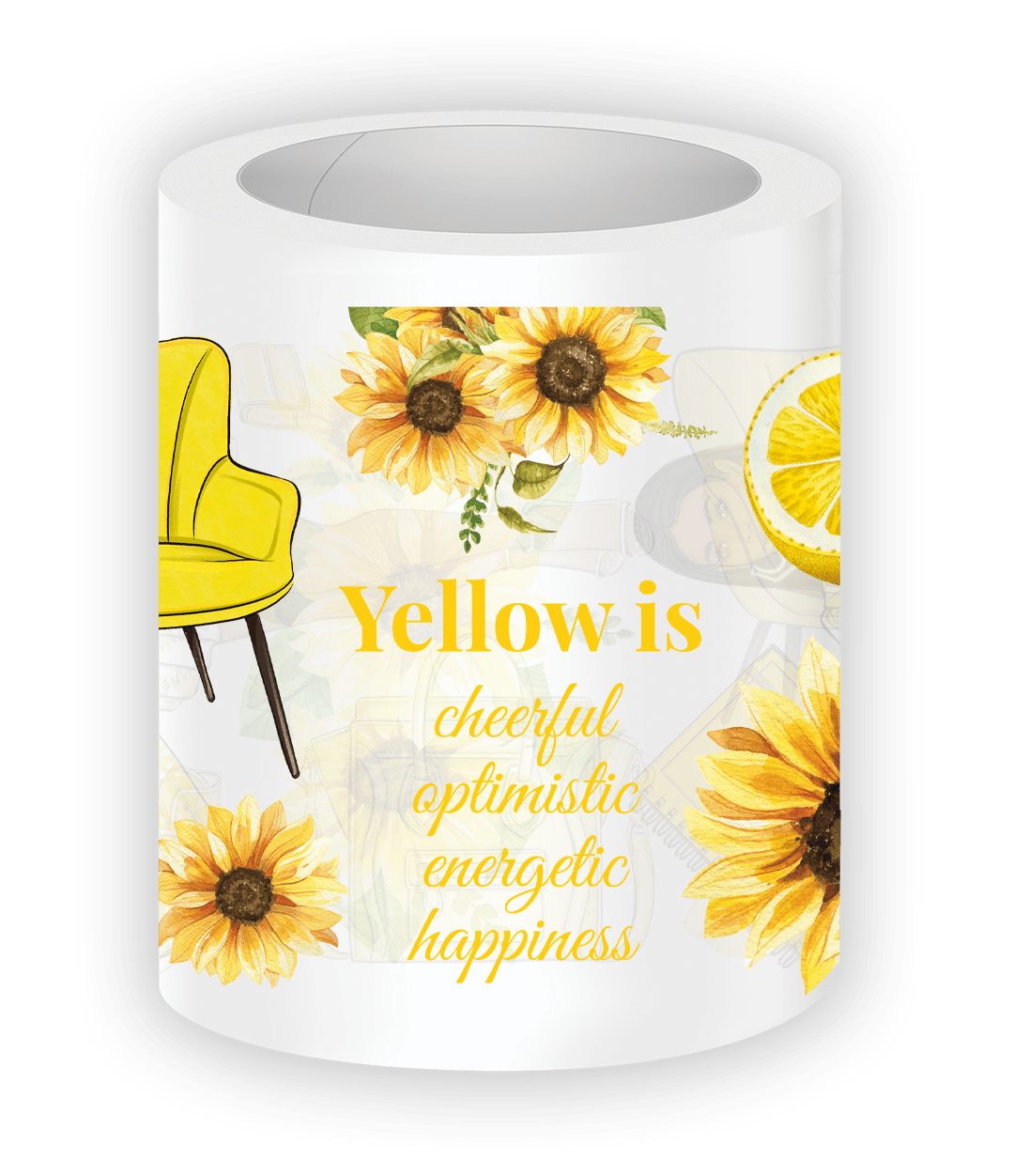 yellow planner stickers