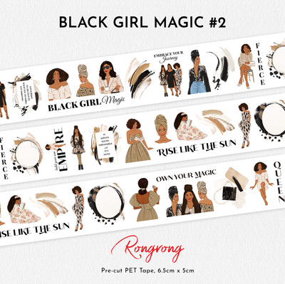 Shop Rongrong Black Girl Magic PET Tape