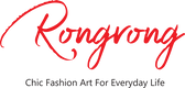Rongrong logo in red script