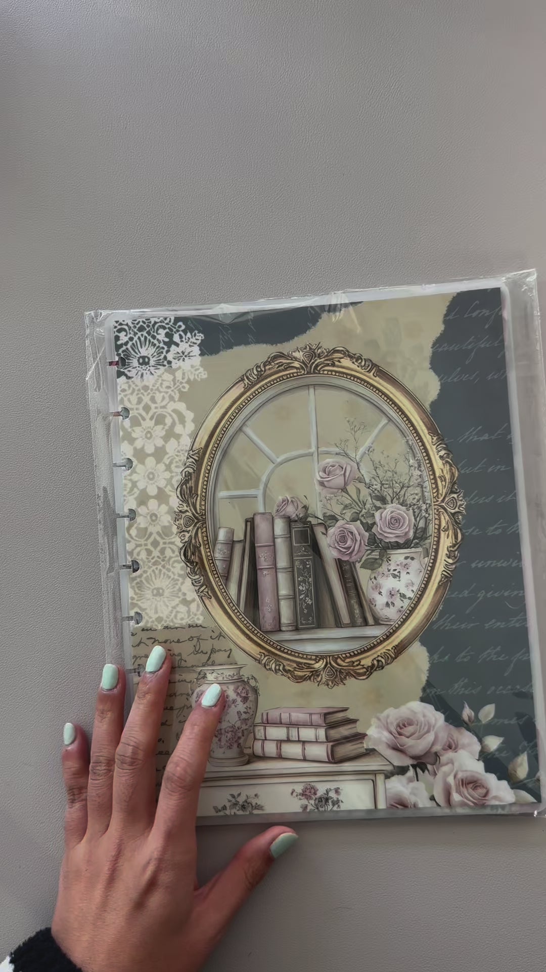 Bookworm Vol.5 Planner Cover + 12-Month Dashboards with Tabs