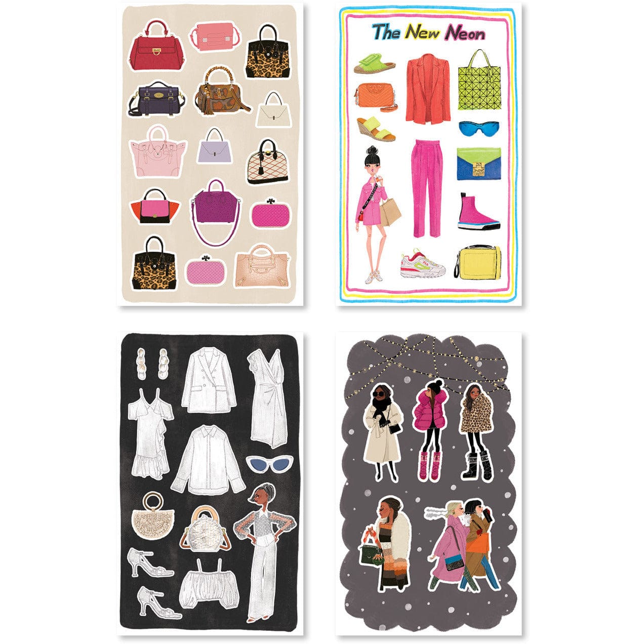 Big Fashion sticker book - Rongrong DeVoe x Minjee Kang - Shop Rongrong