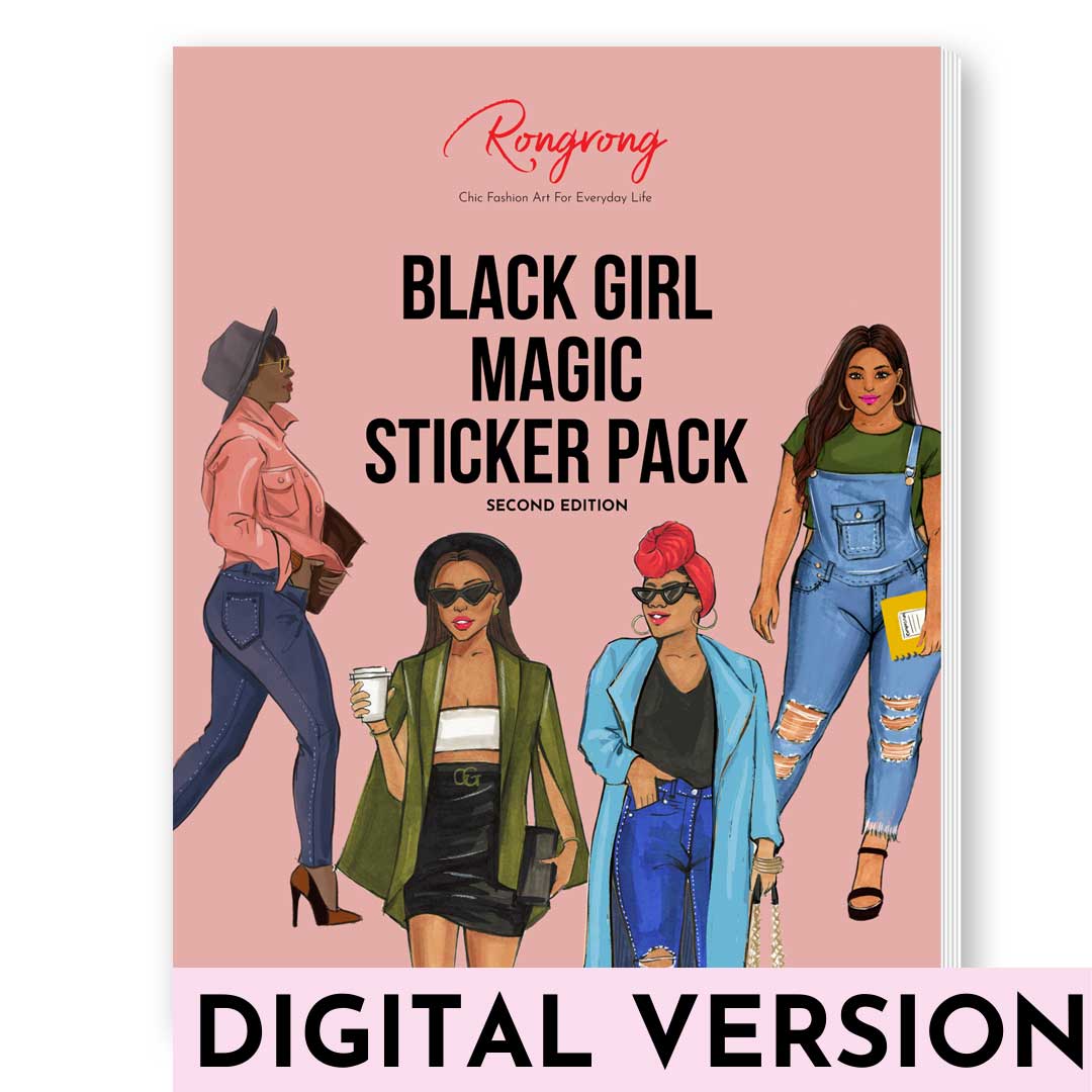 Black Girl Magic 2nd Edition - Digital Download - Shop Rongrong