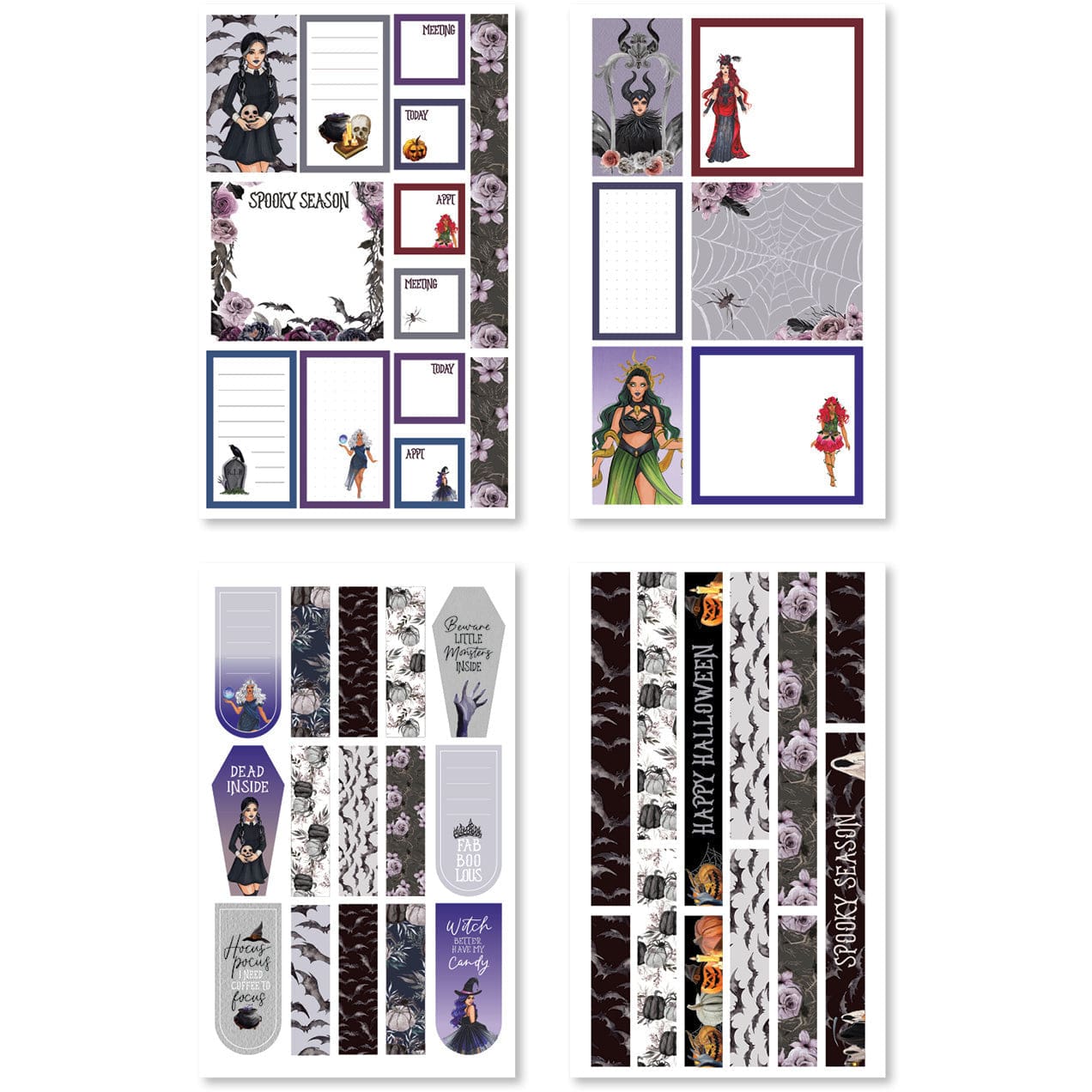 RR Halloween sticker book - Spooky season stickers