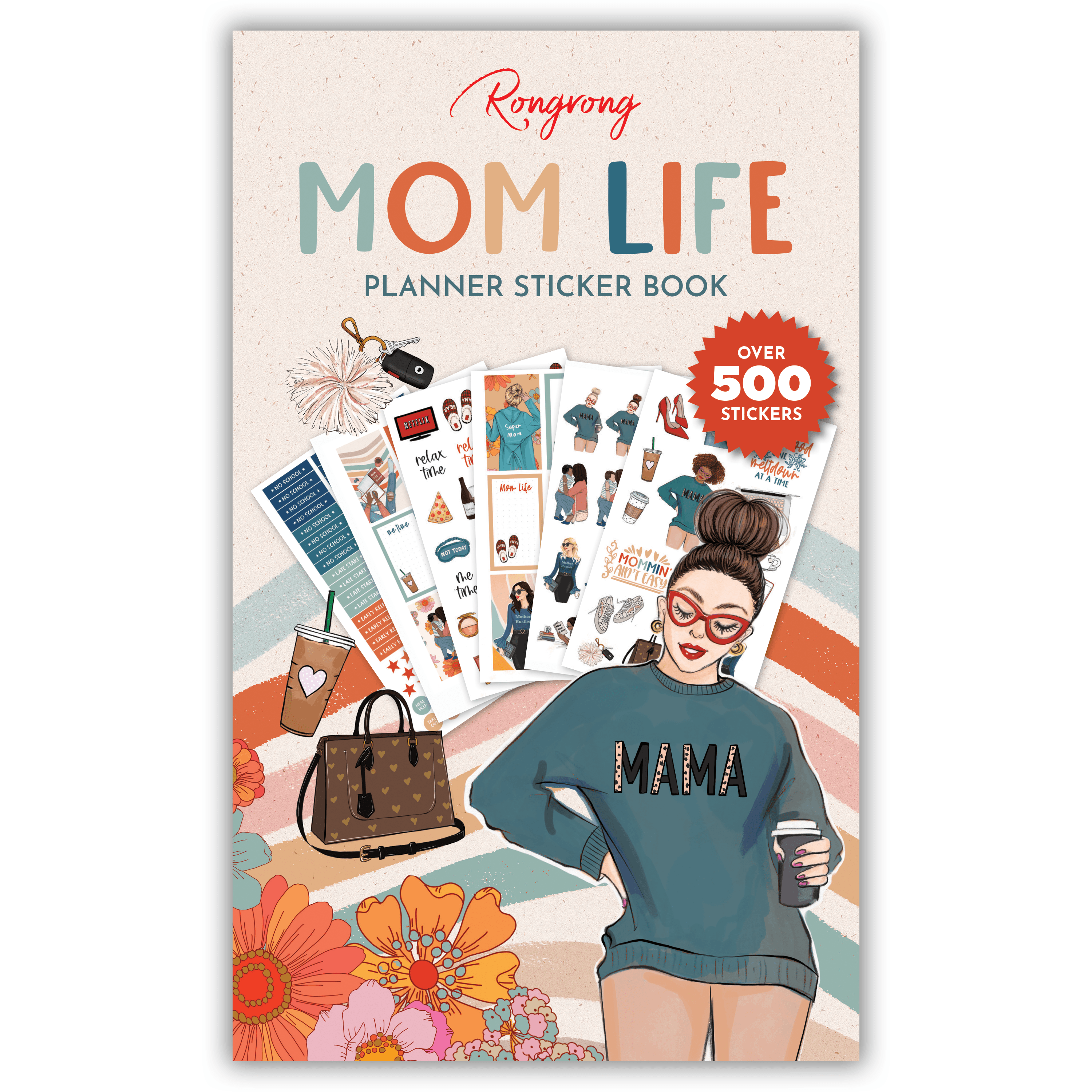 Mom Life Planner Sticker Book