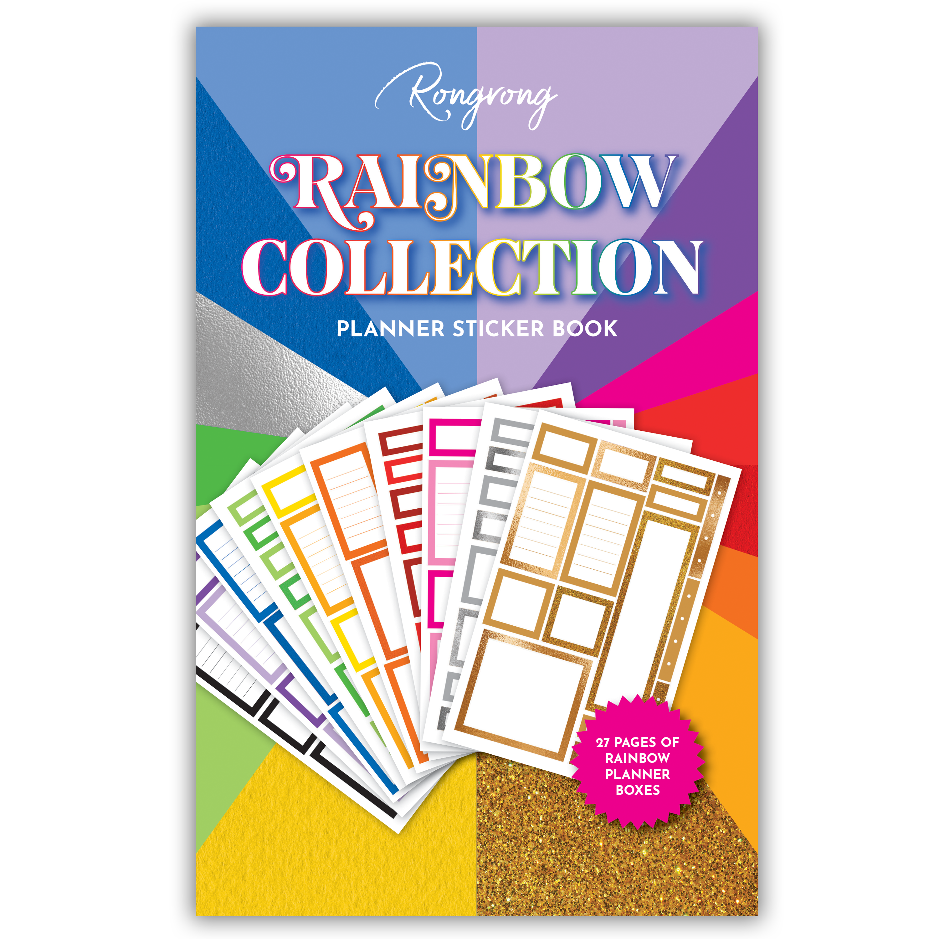 Rainbow Planner Sticker Book | Functional Stickers | Shop Rongrong