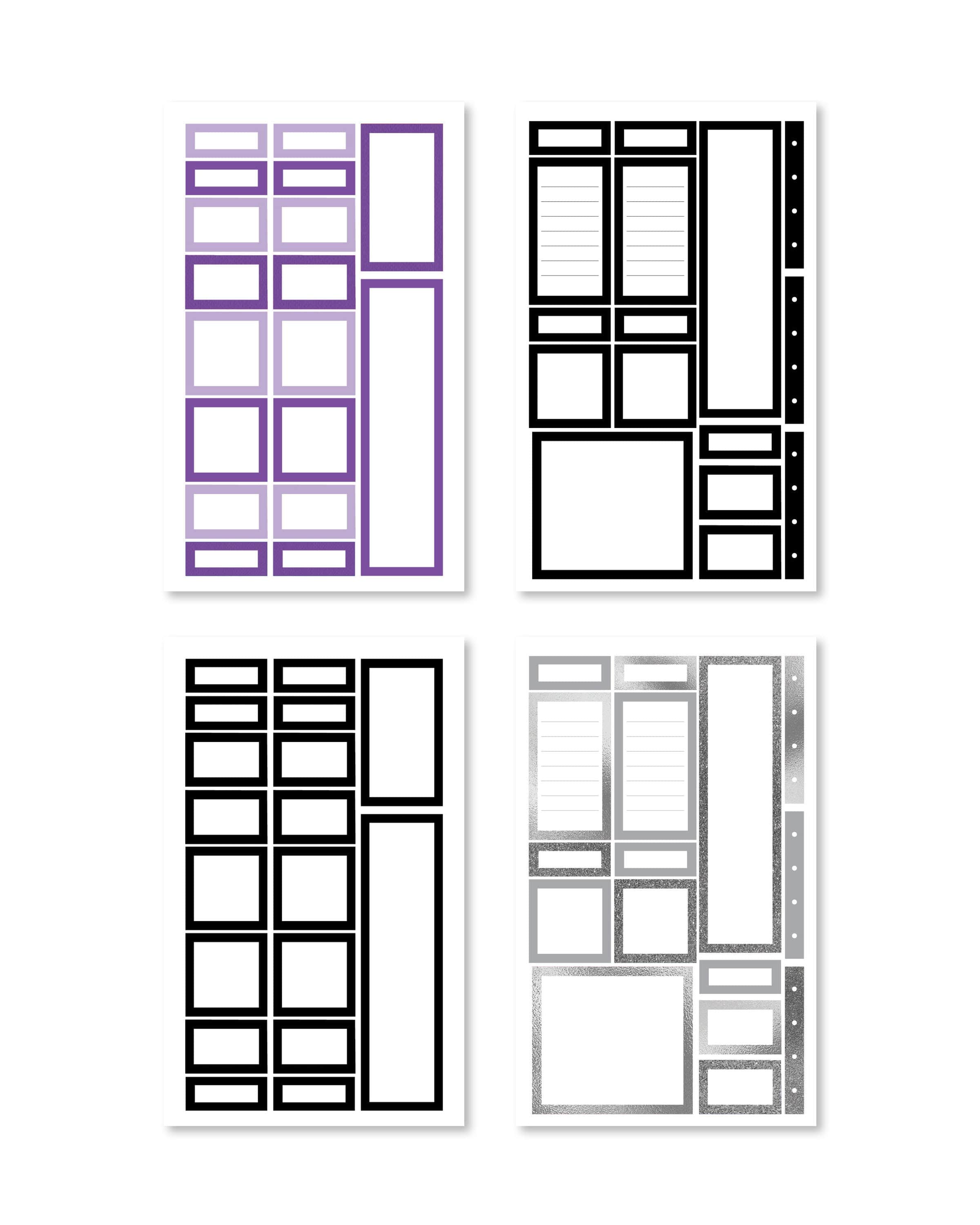 Rainbow Collection Digital Planner Sticker Book - Rongrong DeVoe - Shop Rongrong