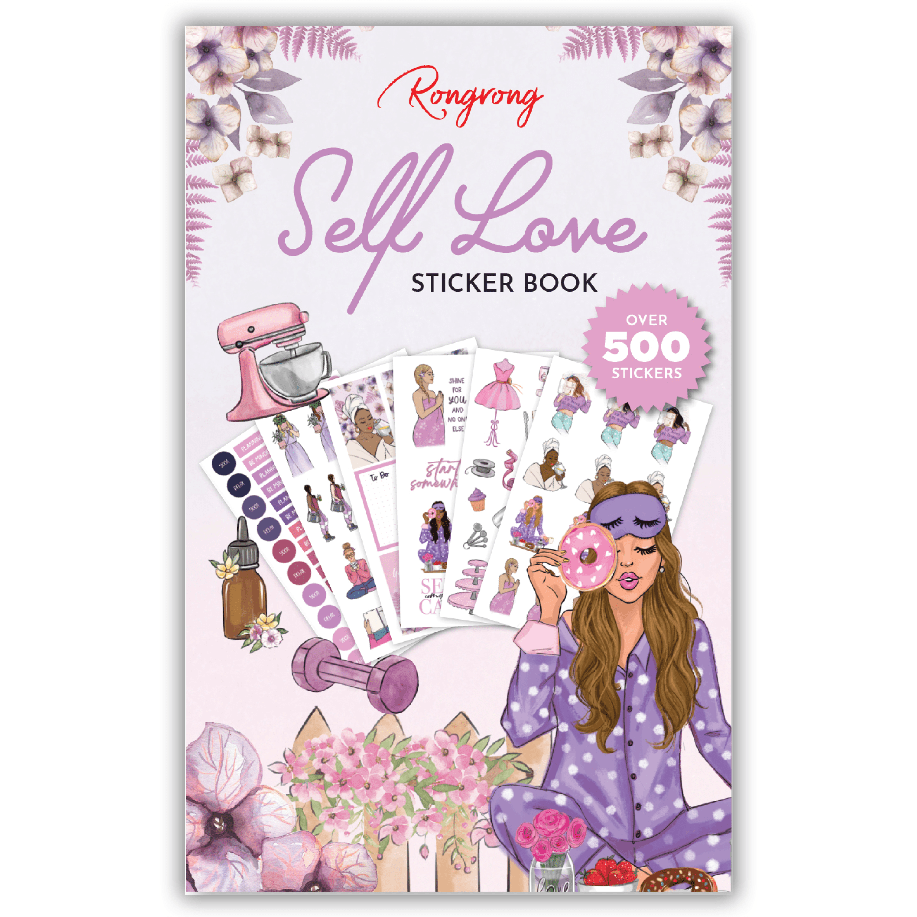Foldable Burn Book Stickers - Planner Stickers Cute Pink Planner Girl  Stickers Happy Planner Recollections ECLP