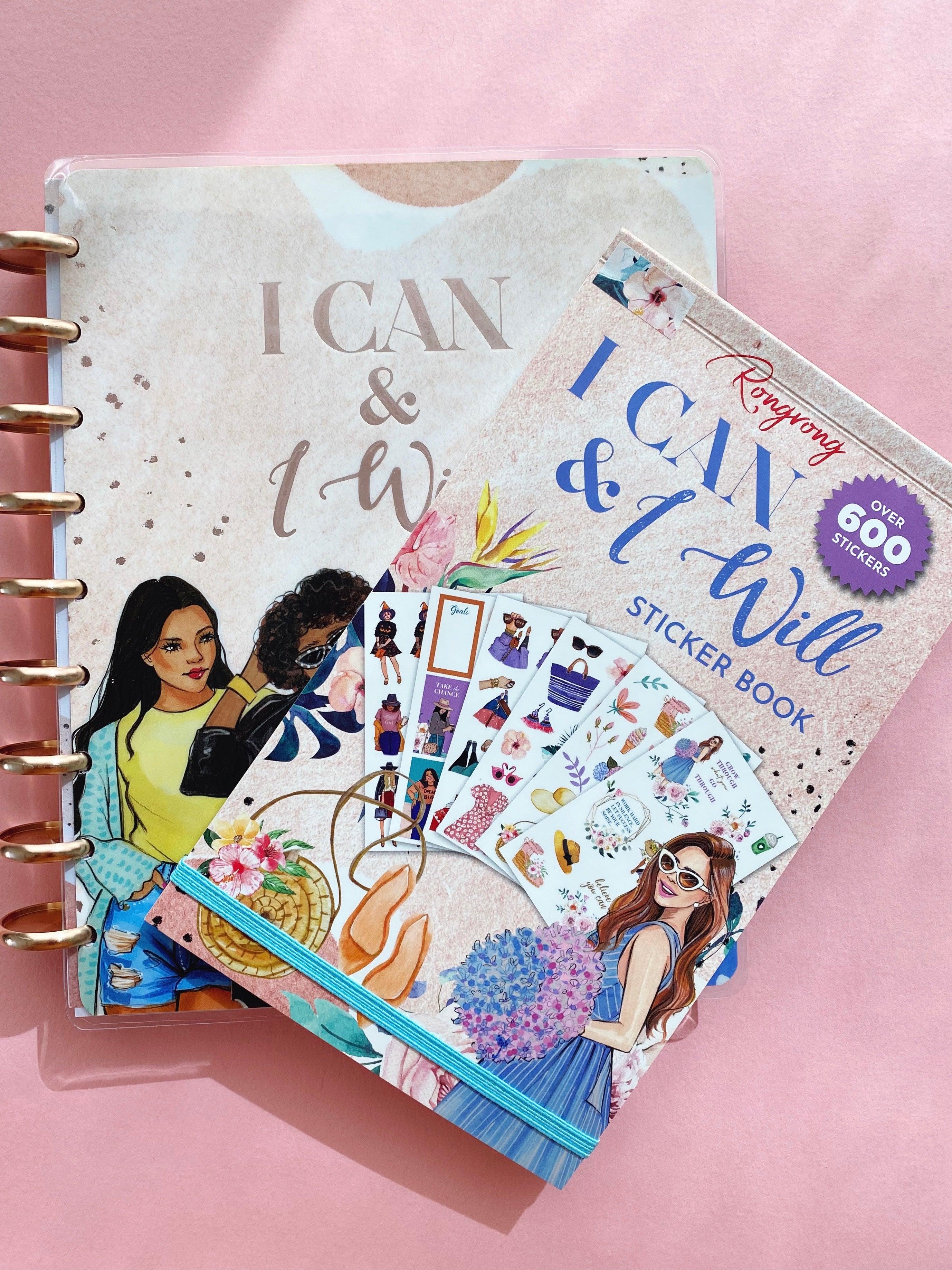 BRAND NEW I CAN & I WILL STICKER BOOK - Shop Rongrong