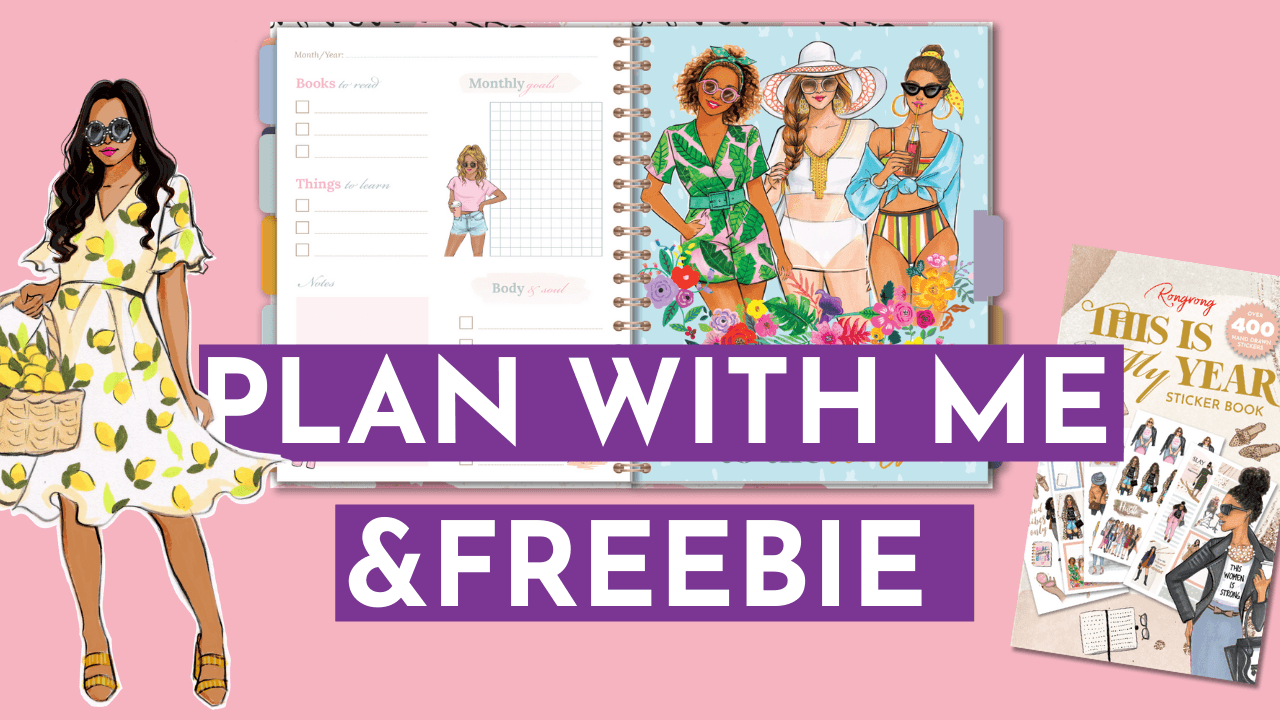 Plan with Me & My "This is My Year Planner" PLUS a fun FREEBIE - IG Live - Shop Rongrong