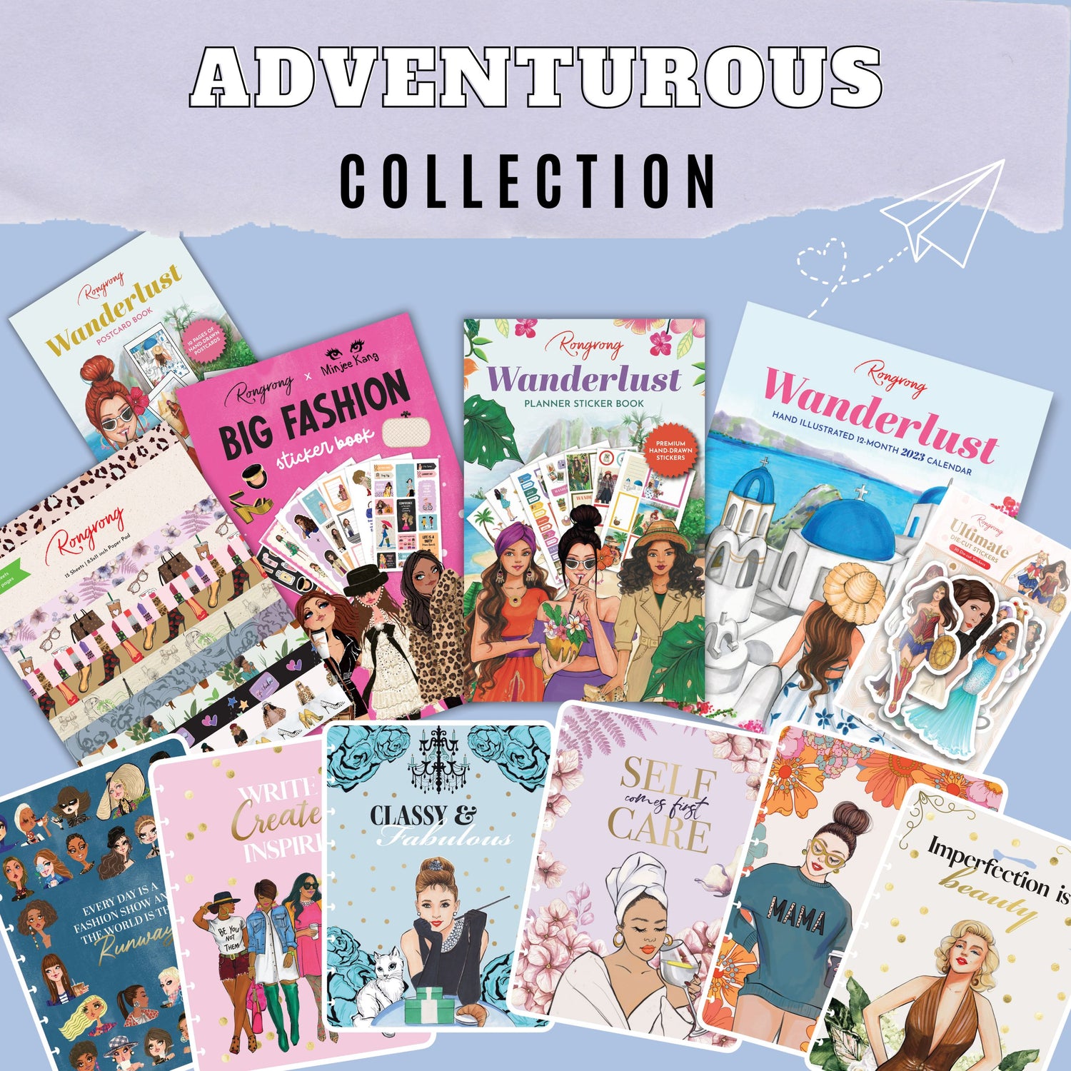 Adventurous collection graphic