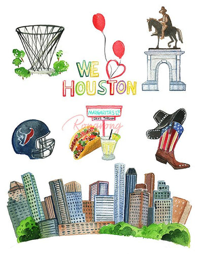 We Heart Houston - Shop Rongrong