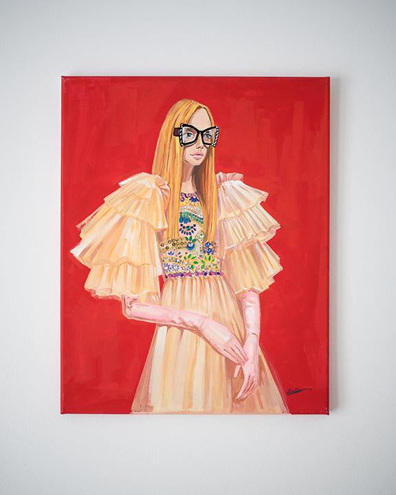 Original Fashion Paintings - Shop Rongrong