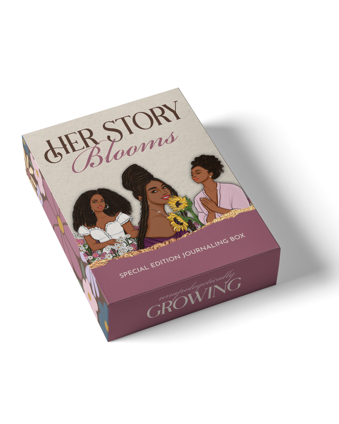 Her Story Blooms Journal Box