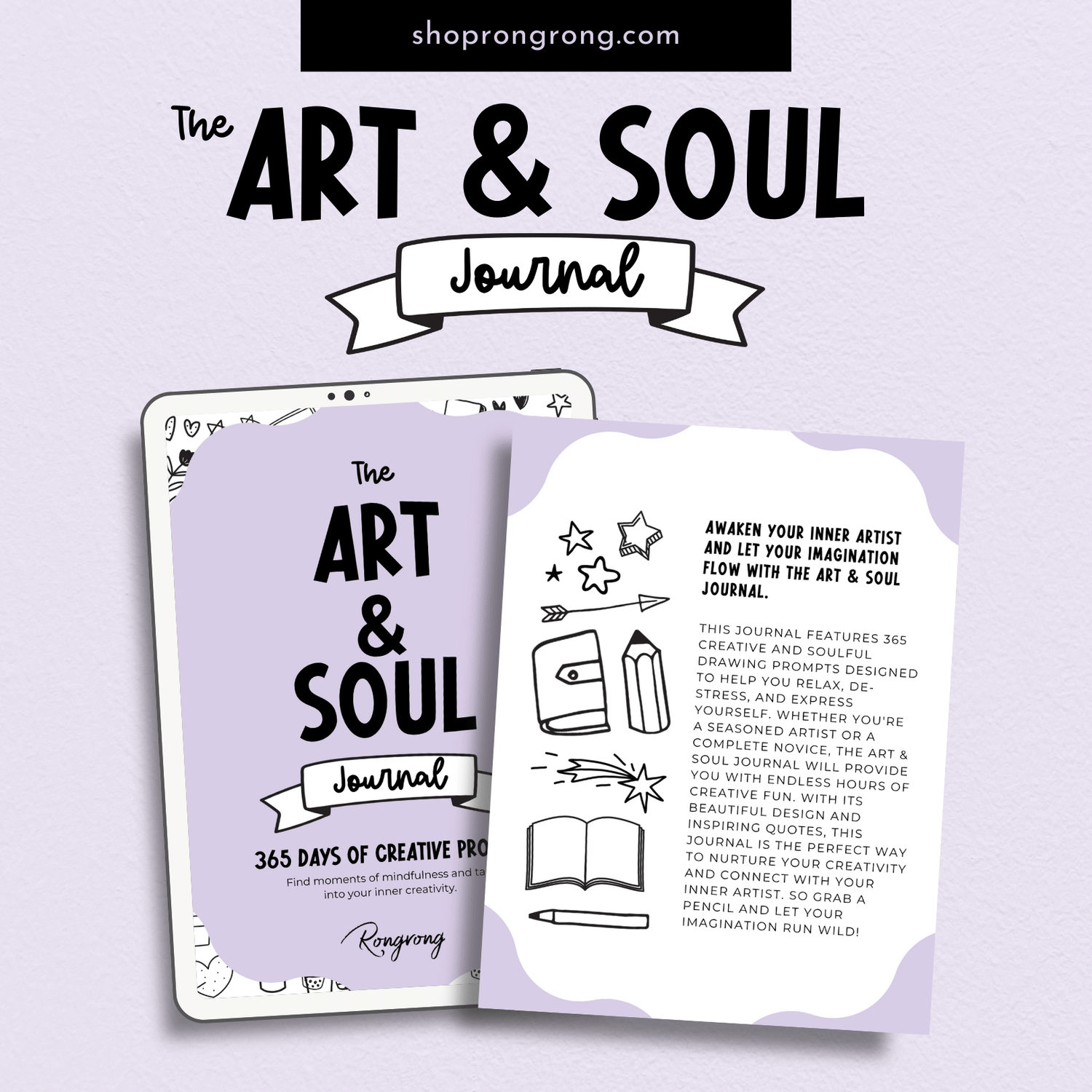 The Art &amp; Soul Journal - Shop Rongrong