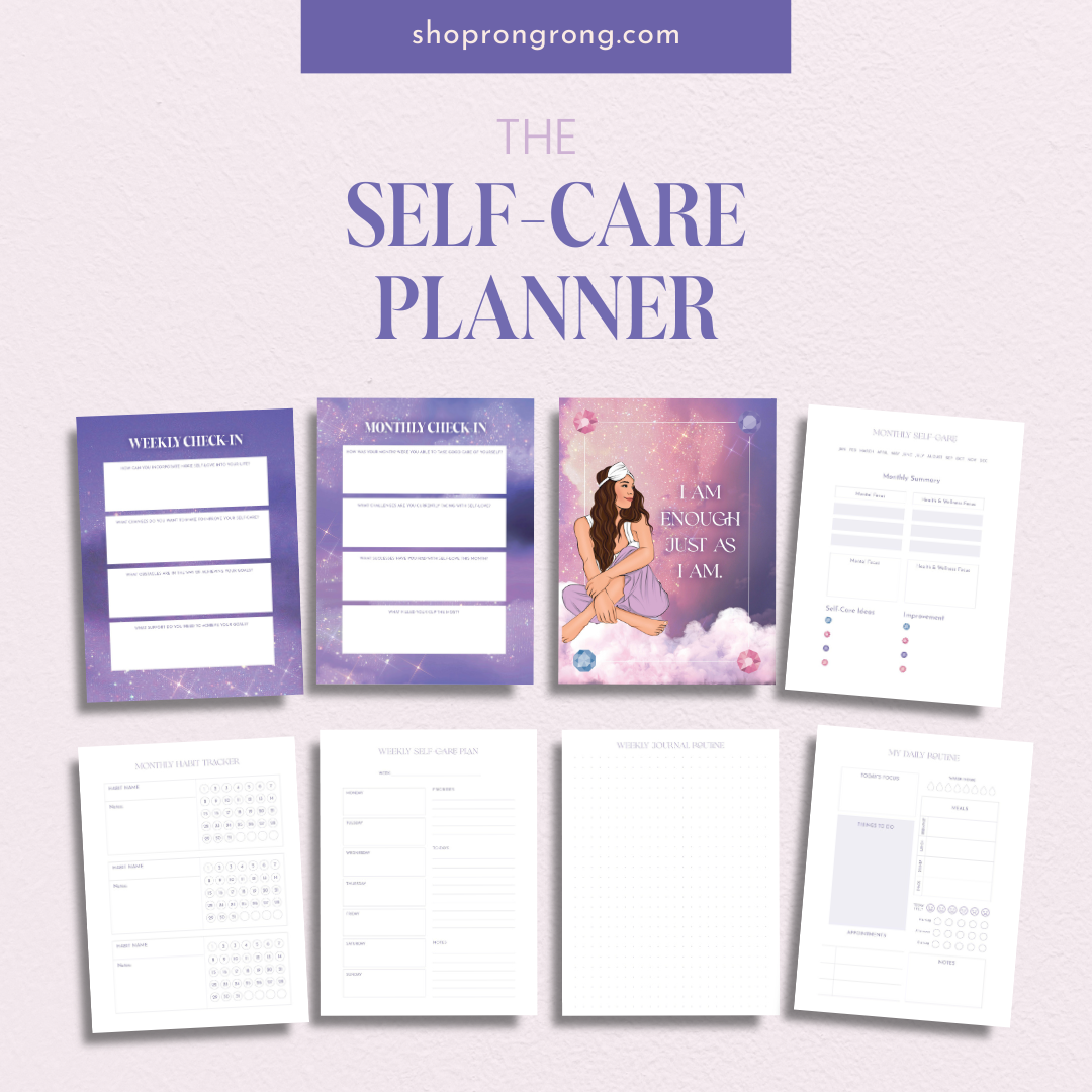 Shop Rongrong Midnight Self Love Digital Planner