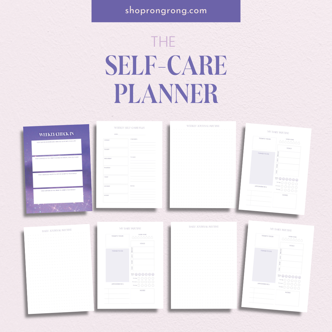 Shop Rongrong Midnight Self Love Digital Planner