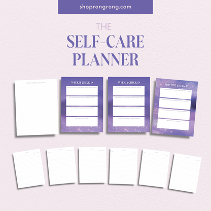 Shop Rongrong Midnight Self Care Digital Planner