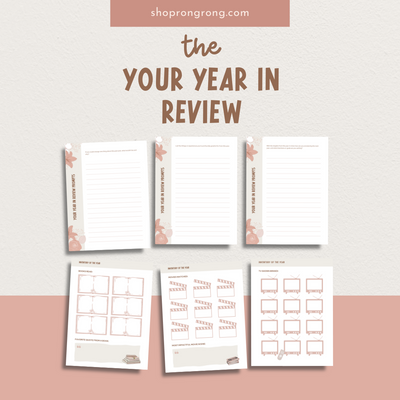 Shop Rongrong Year In View Planner for digital planner 