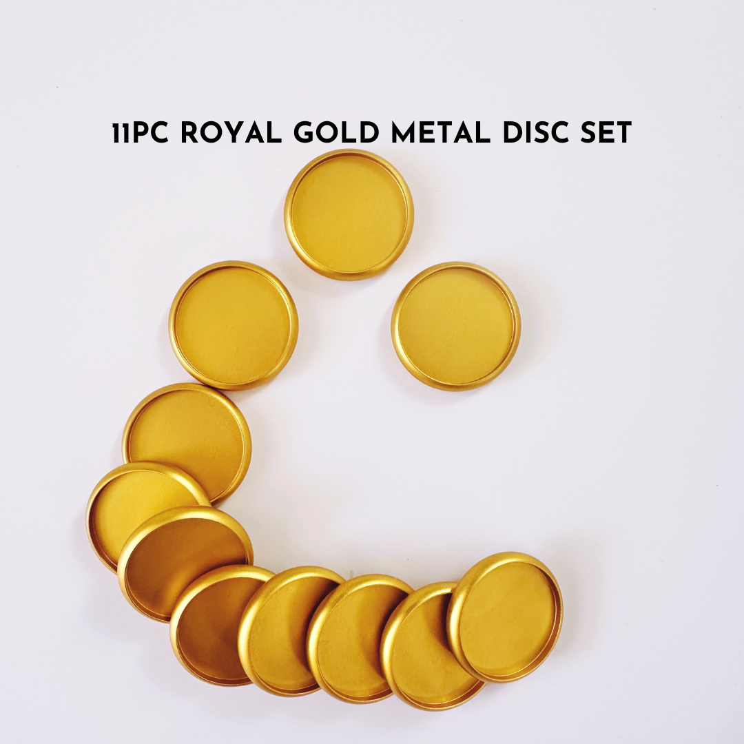 Royal Gold Planner Disc Set [11 PC]