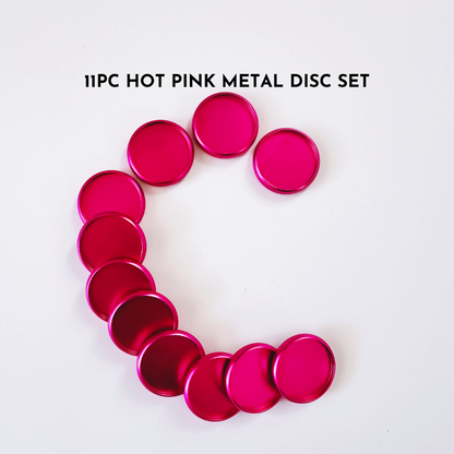 Hot Pink Planner Disc Set [11 PC]