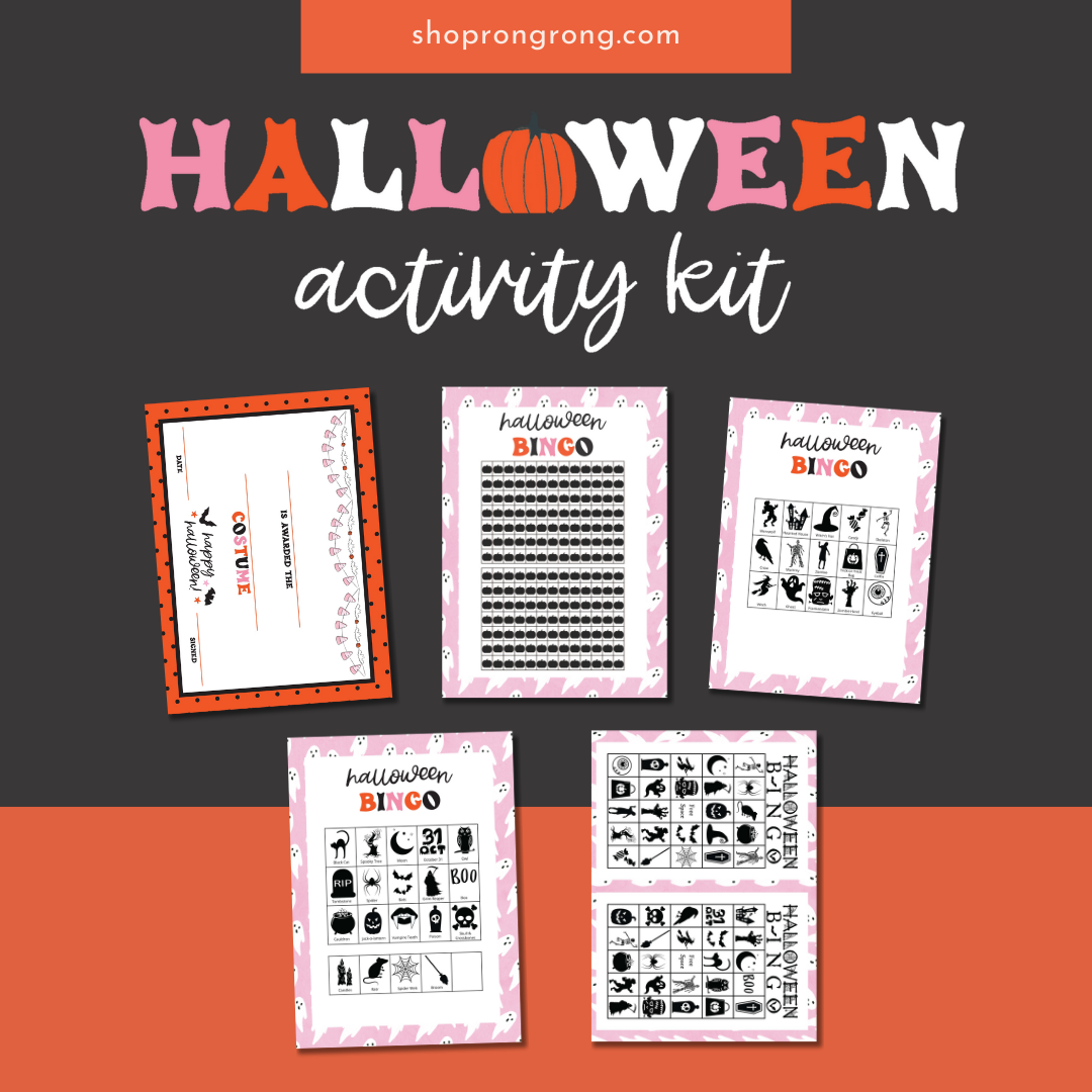 Family-friendly October activity kit printable for festive fun