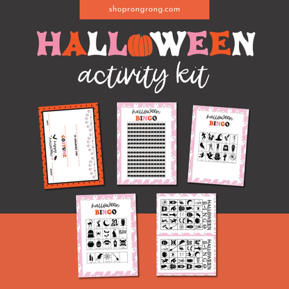 Family-friendly October activity kit printable for festive fun