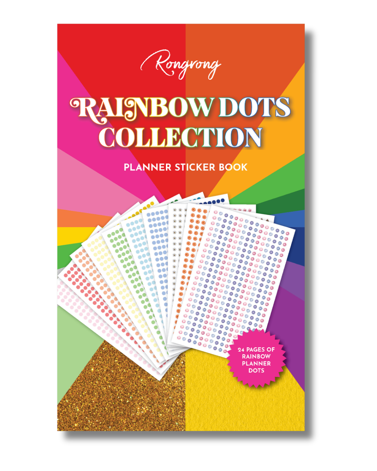 Rainbow Dots Sticker Book