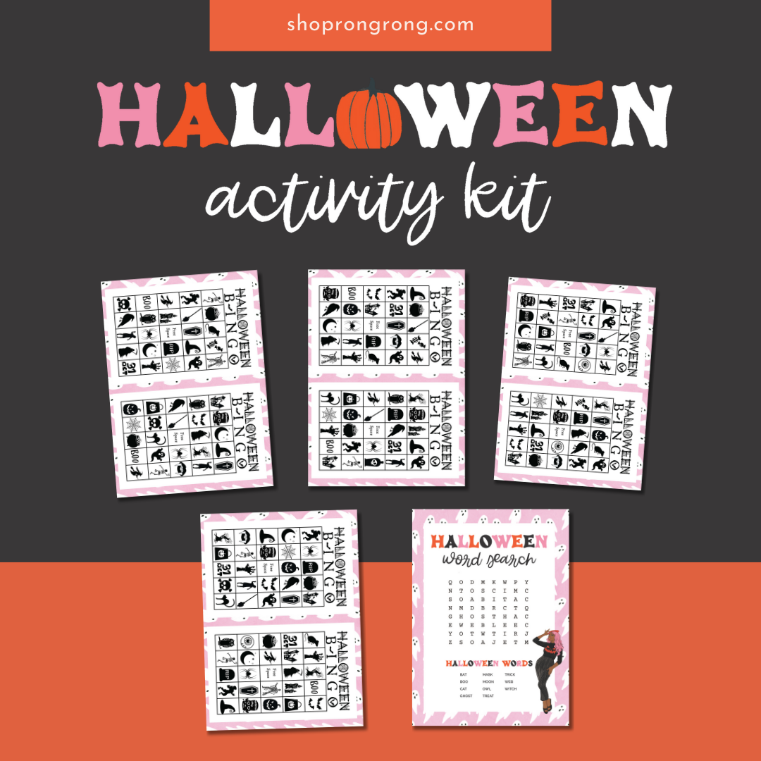 Digital October activity kit with 31 days of Halloween ideas
