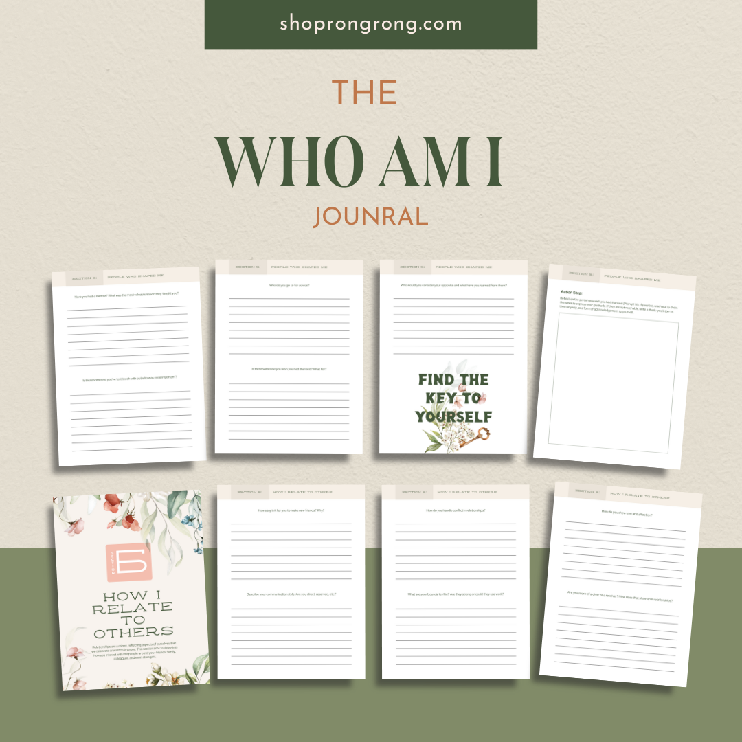 Shop Rongrong The Who Am I Digital Planner 