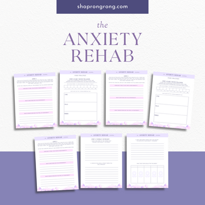 Shop Rongrong The Anxiety Rehab Journal 