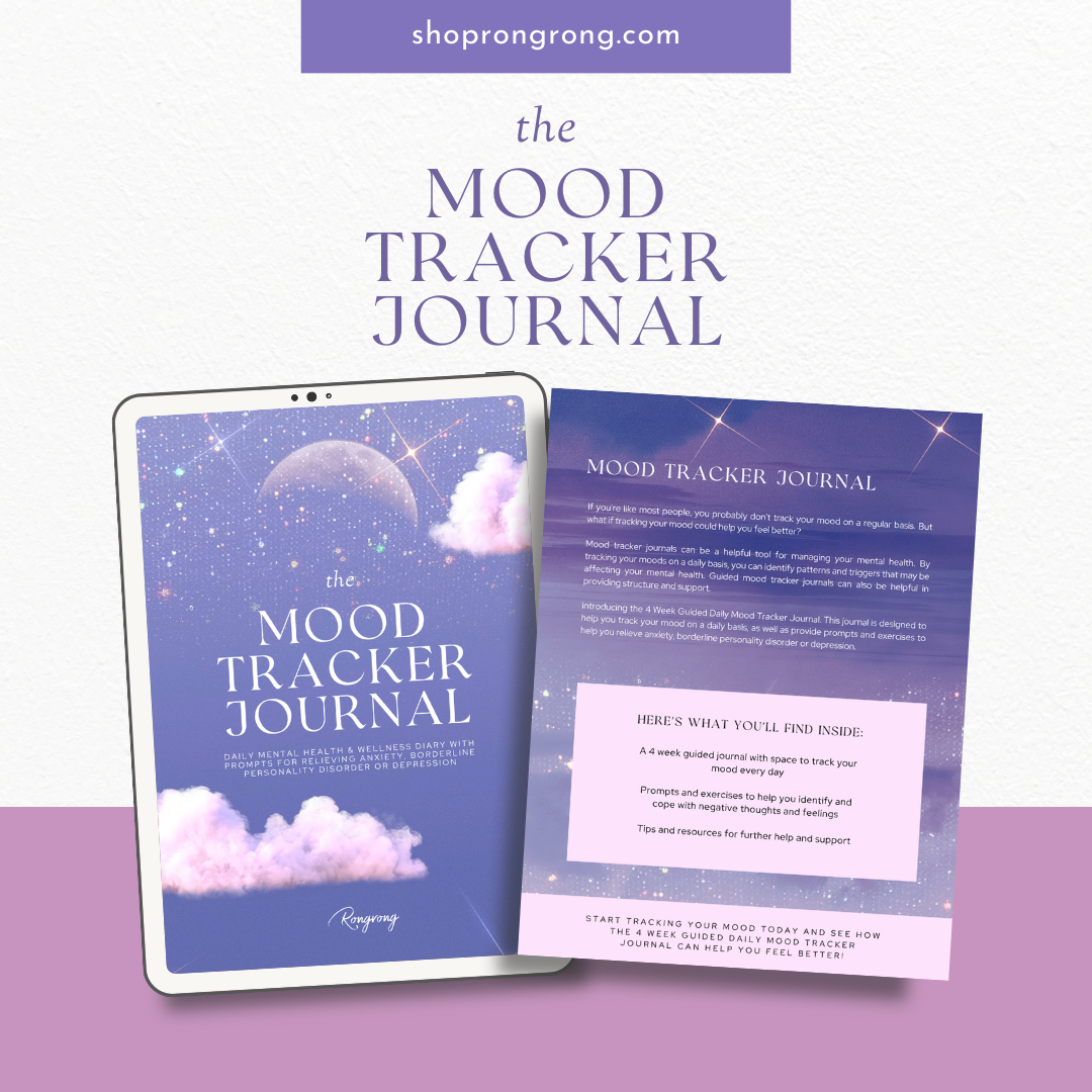 Shop Rongrong The Mood Tracker Digital Journal