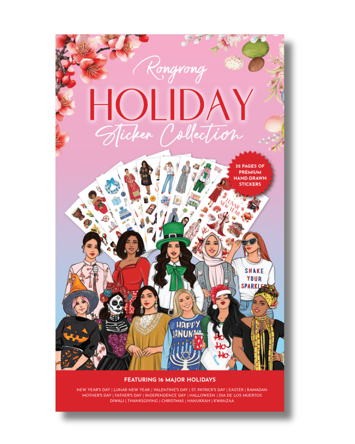 Events of the year sticker book