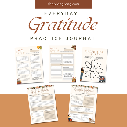 Mindfulness and gratitude digital journal for iPad and GoodNotes