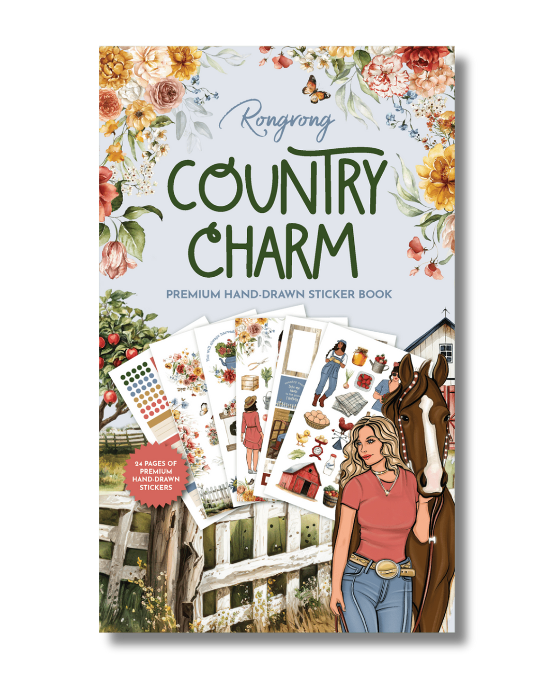Country Charm Sticker Book