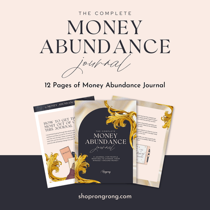 The Money Abundance Journal - Shop Rongrong