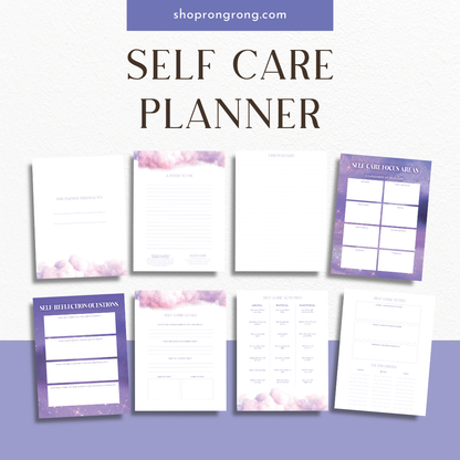 Shop Rongrong Self Care Planner