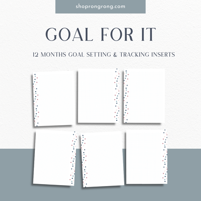 Functional layout for goal setting and tracking