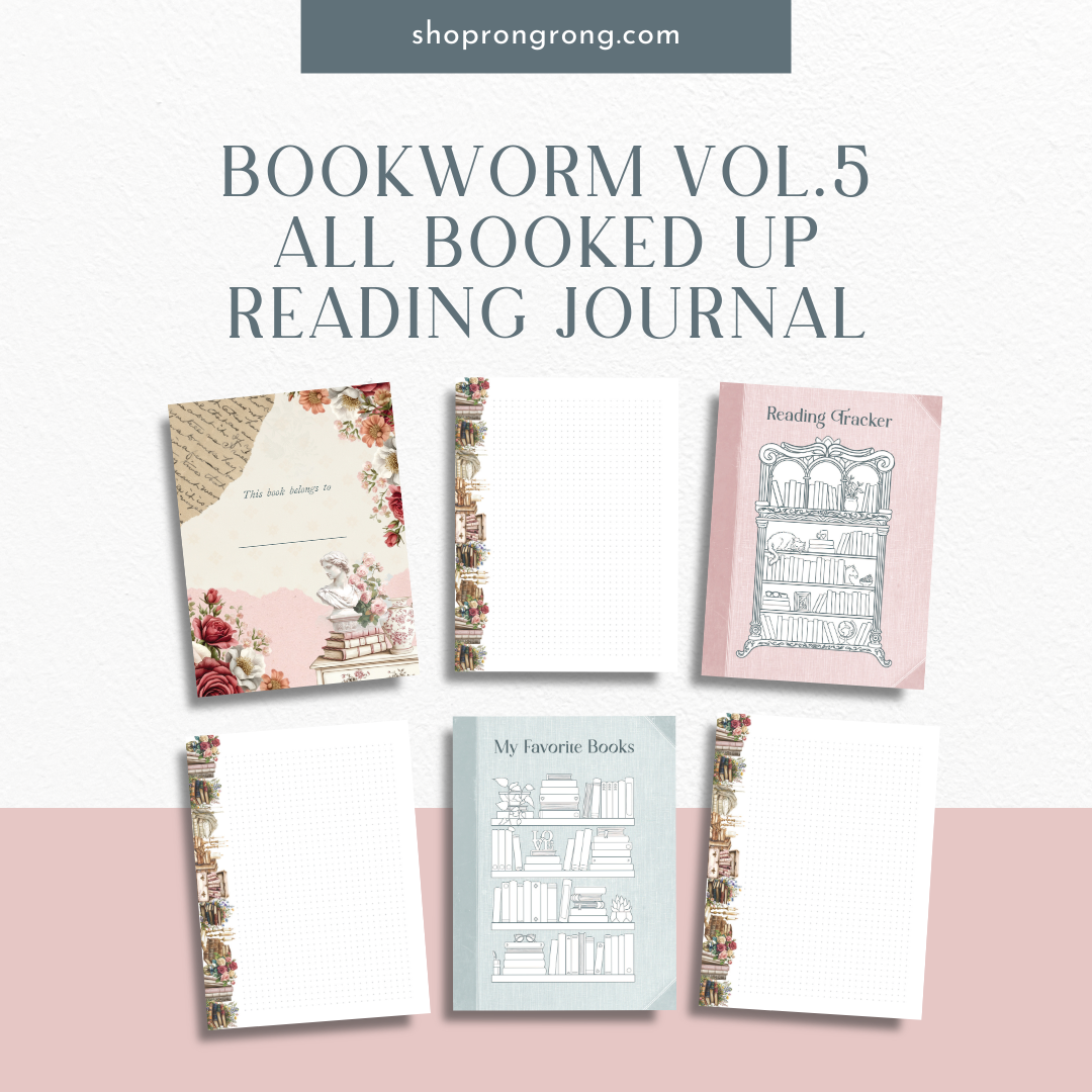 Bookworm Vol. 5 reading log template

