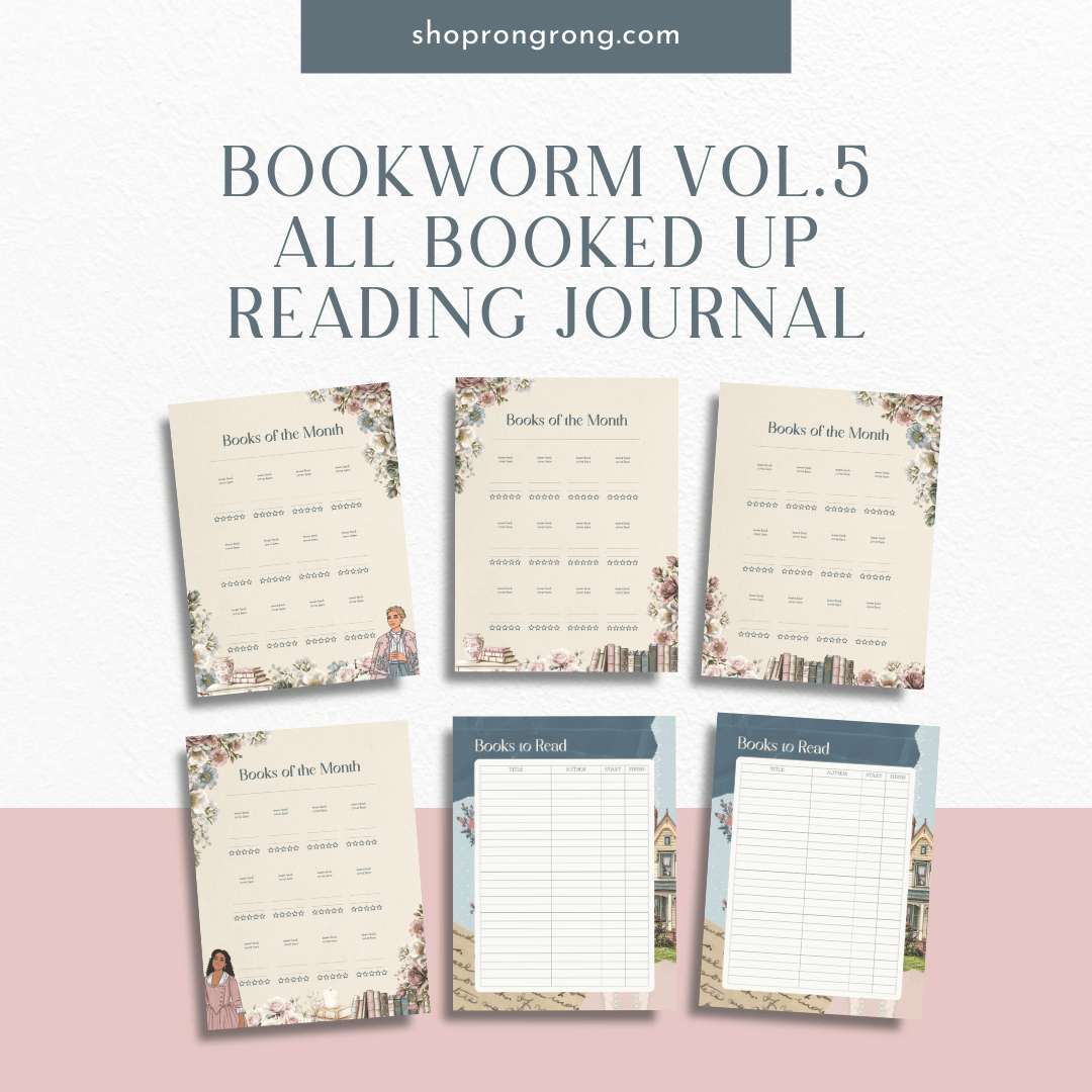 TBR list template for digital book journaling

