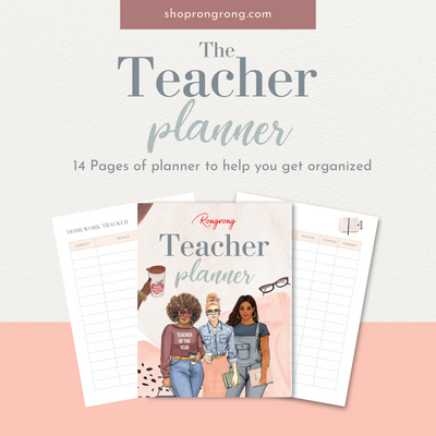 Shop Rongrong The Teacher Planner - Digital Planner for teachers