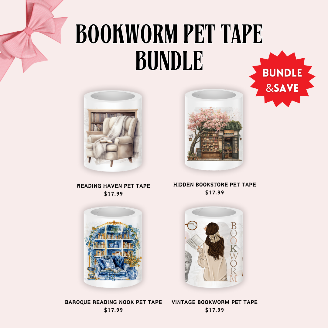 Shop Rongrong Bookworm PET Tapes Bundle