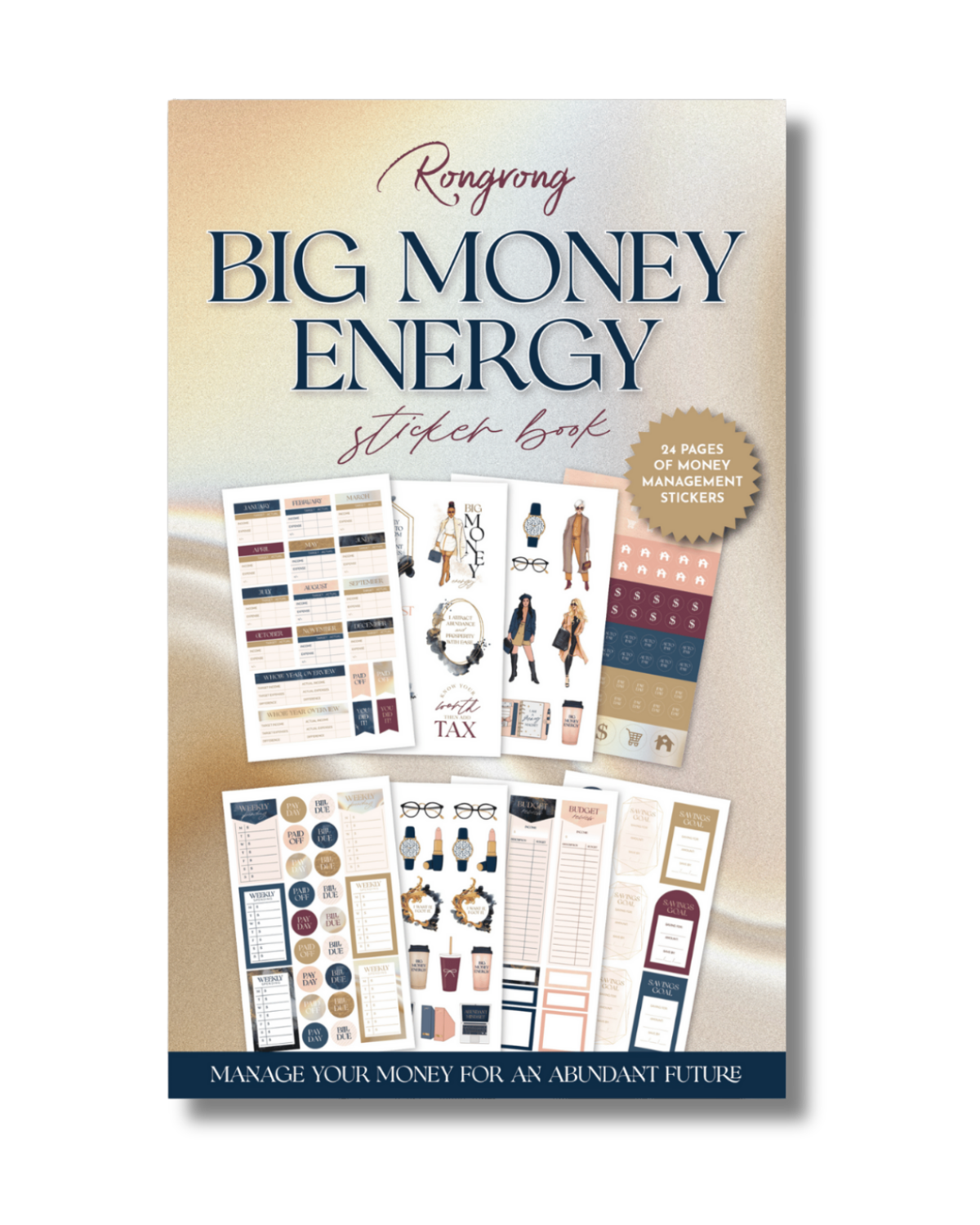 Big Money Energy Planner Sticker Book [EVERYDAY LINE]