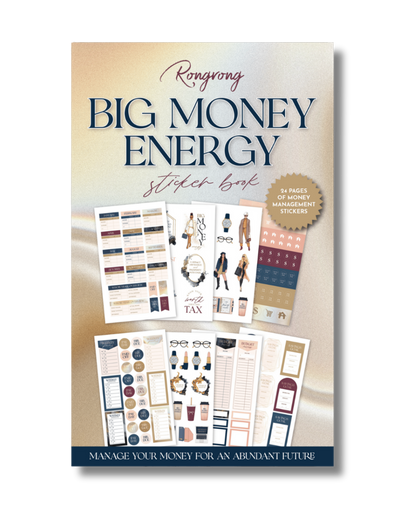 Big Money Energy Planner Sticker Book [EVERYDAY LINE]