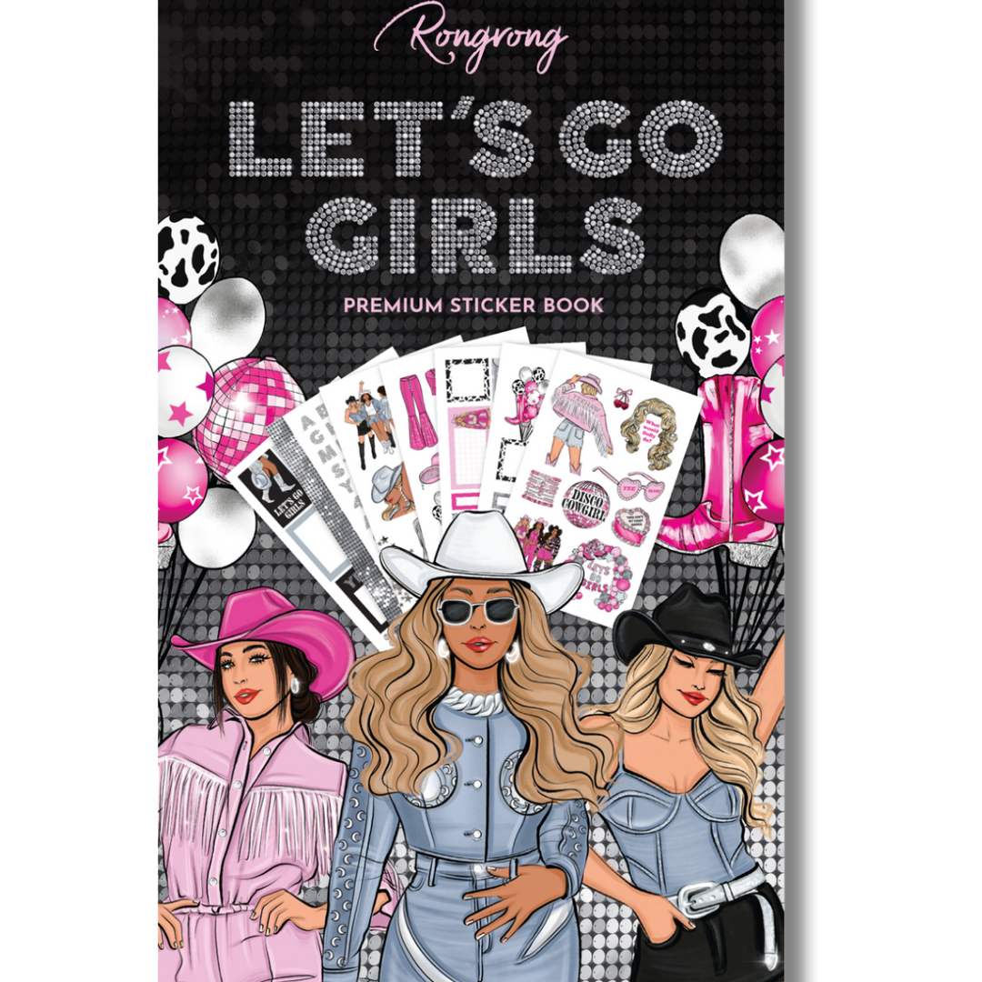 Shop Rongrong Let's Go Girls Sticker Book